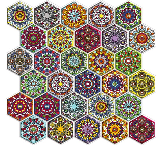 3D мозаика Fbrush Этнос 25x25 см LT32-13931