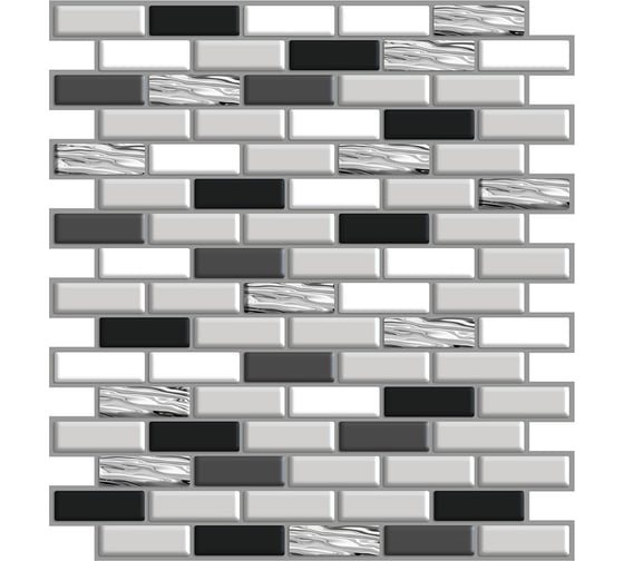 3D мозаика Fbrush Отражение 25x25 см LT52-14045