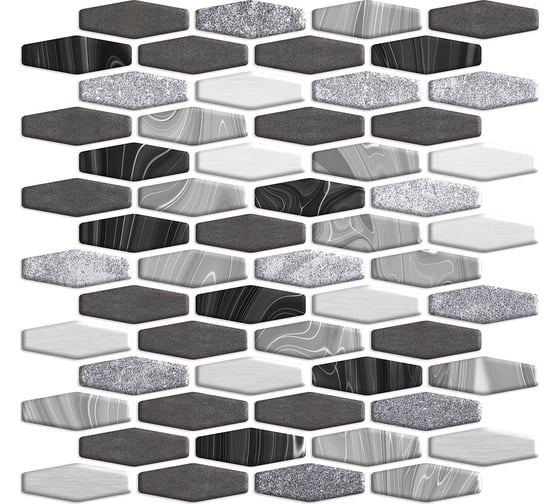3D мозаика Fbrush Кварц 25x25 см LT21-13883