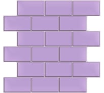 3D мозаика Fbrush Пурпурный кирпич 25x25 см LT91-14081
