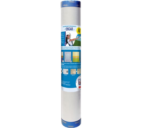 Малярный стеклохолст Oscar light плотность 25 г/м2 1х50 м -50 Os 25