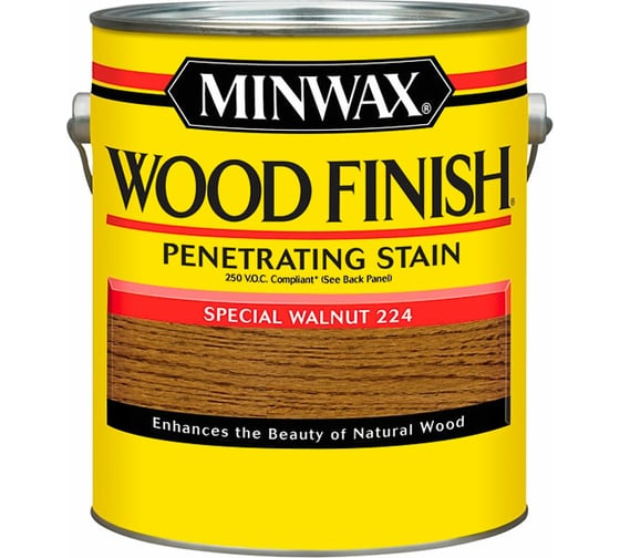 Морилка Minwax WF 224 грецкий орех 3,785 л 71006 1