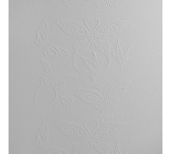 Стеклообои Wellton Бабочки Decor 1х12,5м WD830