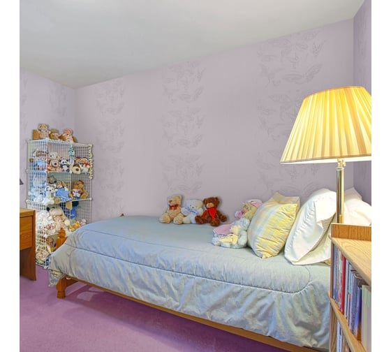 Стеклообои Wellton Бабочки Decor 1х12,5м WD830