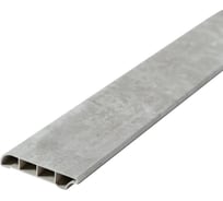 Напольный (потолочный) плинтус GOODWAY 2400x60x12 мм, гранит крит, M60 GWG-01