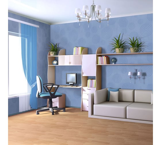 Стеклообои Wellton Круги Decor 1х12,5 м WD820