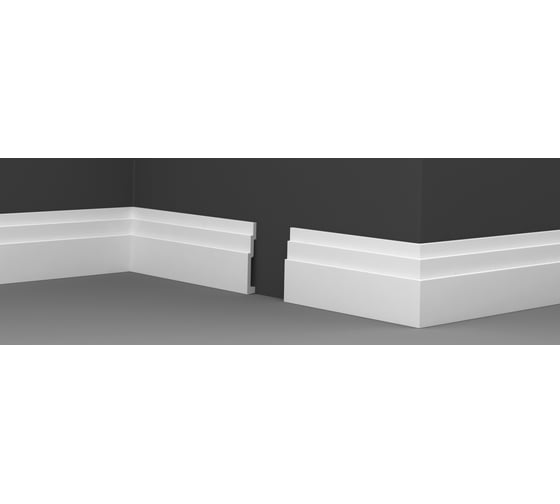 Плинтус напольный Де-Багет XPS POLYMER Н 11 00-00107458
