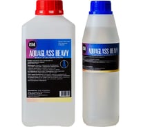 Особо вязкая смола для рисования РУ-СМОЛА Aquaglass Heavy 1500 грамм AQ-H-1500