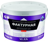 Фактурная акриловая водно-дисперсионная краска Veza 100ВДФ