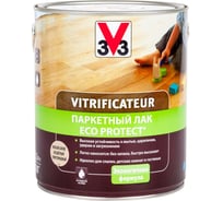 Полиуретановый акриловый паркетный лак V33 ECO PROTECT полуглянец 107853