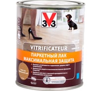 Полиуретановый алкидный паркетный лак V33 максимальная защита полуглянец цвет дуб 107863