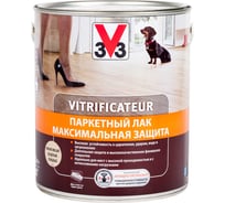 Полиуретановый алкидный паркетный лак V33 максимальная защита глянец 107866