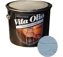 Масло для внутренних работ с твердым воском Живая Краска VITA OLIO шелк.-мат. ольха голубая 10 л 256034