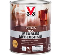 Акриловый мебельный лак V33 глянцевый дуб золотой 102207