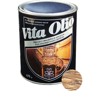 Масло для внутренних работ с твердым воском Живая Краска VITA OLIO шелк.-мат. каштан 0,75 л 255556