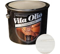 Масло для внутренних работ с твердым воском Живая Краска VITA OLIO шелк.-мат. беленый дуб 5 л 255815