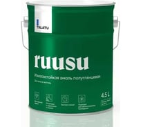 Износостойкая эмаль TALATU полуглянцевая для пола и лестниц База А Ruusu 4,5 л, 270977