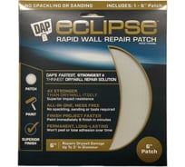 Самоклеящийся патч (заплата) DAP для экспресс ремонта без шпатлевания eclipse, размер 6" (15 см) 9166