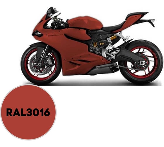 Грунт-эмаль KOVALI 3 в 1 матовая кораллово-красная RAL 3016 0,8кг kov3.2.4C3016