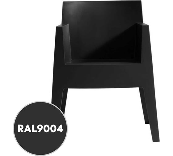 Грунт-эмаль KOVALI 3 в 1 матовая Сигнальная черная RAL 9004 (0,8кг) kov1.1.1