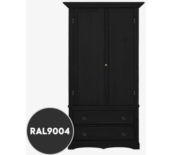 Грунт-эмаль KOVALI 3 в 1 полуглянец Сигнальная черная RAL 9004 (2,4кг) kov3.2.5.C.9004.2.4pg