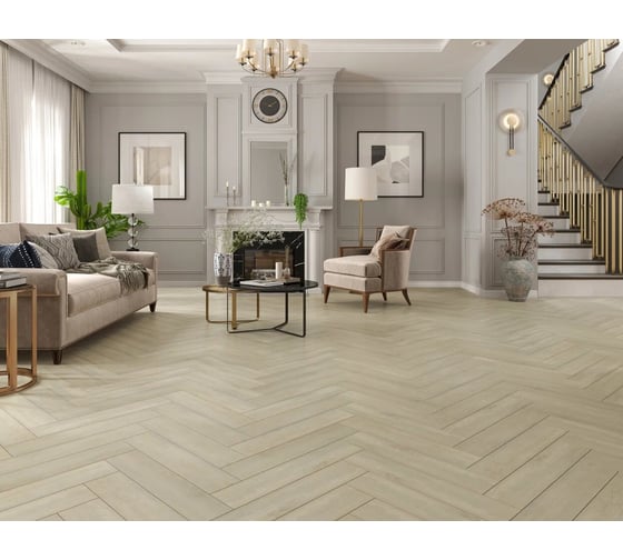 Кварц-виниловый ламинат TULESNA (spc) art parquet radiante ёлка 1,95 м2 1005-4