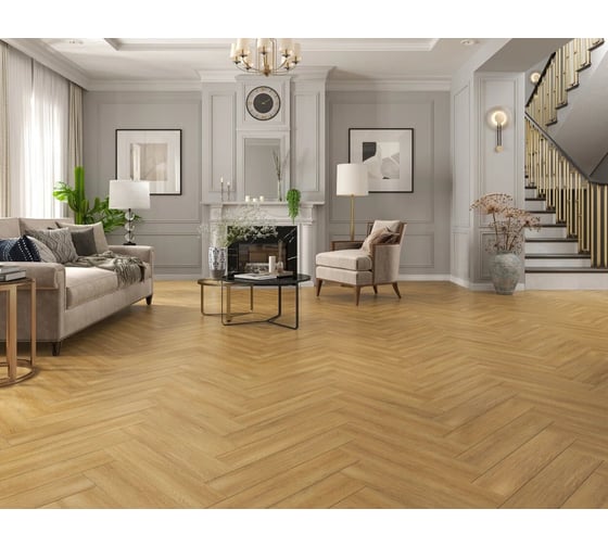Кварц-виниловый ламинат TULESNA (spc) art parquet sincero ёлка 1,95 м2 1005-7 1
