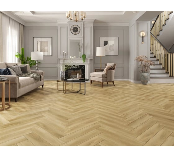 Кварц-виниловый ламинат TULESNA (spc) art parquet grazioso ёлка 1,95 м2 1005-6 1