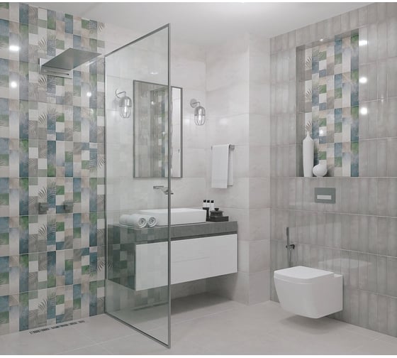 Декор Azori Ceramica 31,5x63 bricks 6 шт 1с 00-00003254