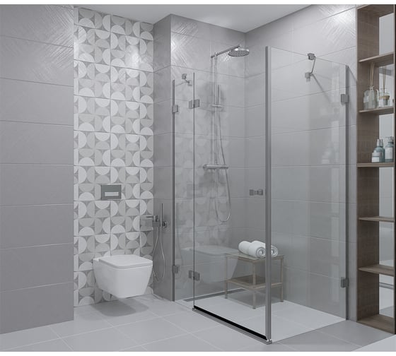 Плитка Azori Ceramica 31,5x63 incisio grey 52,47кв.м 1с 00-00003149 1