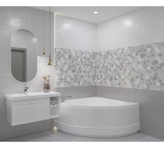 Плитка Azori Ceramica 31,5x63 incisio diamond 52,47кв.м 1с 00-00003151