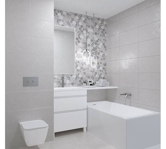 Плитка Azori Ceramica 31,5x63 incisio diamond 52,47кв.м 1с 00-00003151