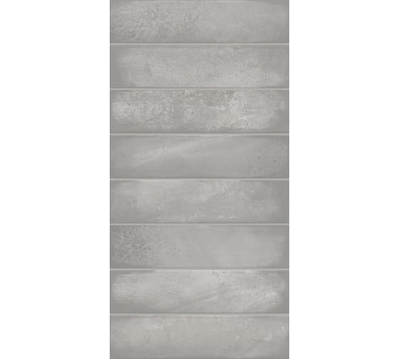 Плитка Azori Ceramica 31,5x63 bricks gris 52,47кв.м 1с 00-00003242 1
