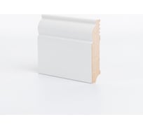 Напольный плинтус Deartio Ликорн МДФ, грунтованный под покраску Р 4.80.16