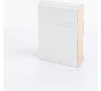 Напольный плинтус Deartio Ликорн МДФ, грунтованный под покраску Р 7.108.16