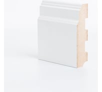 Напольный плинтус Deartio Ликорн МДФ, грунтованный под покраску Р 10.110.28