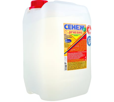 Огнебиозащита СЕНЕЖ ОГНЕБИО 10 кг 24357 00000000611