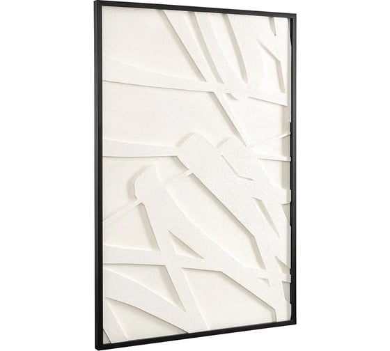 Декоративное панно Bergenson Bjorn с эффектом 3D Minimalism, 70x100 см, с черной рамкой BB0000590