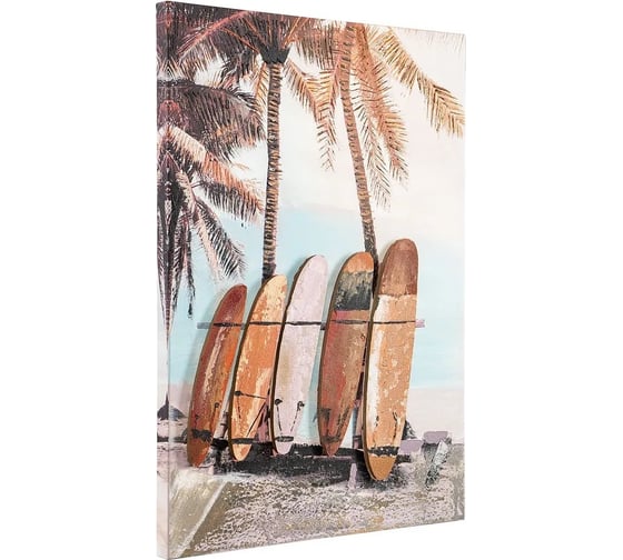 Декоративное панно Bergenson Bjorn с эффектом 3D Surf, Board, 50x70 см BB0000594