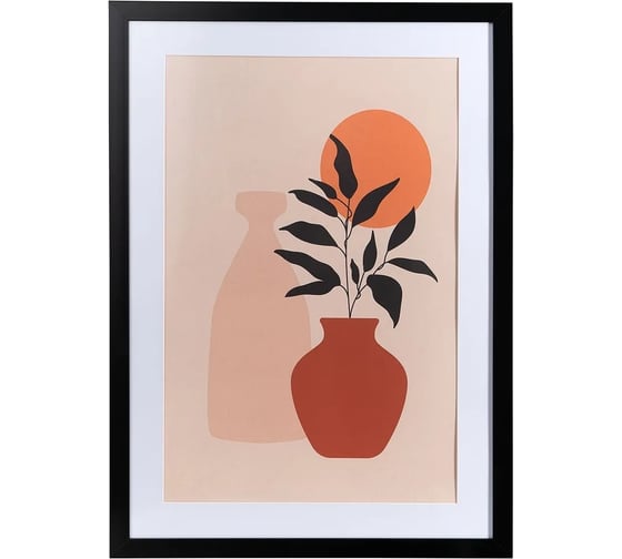 Декоративное панно Bergenson Bjorn Plant, 50x70 см BB0000611