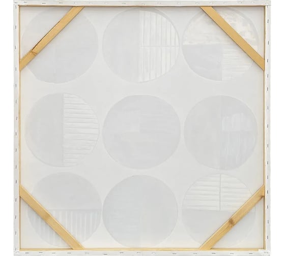 Декоративное панно Bergenson Bjorn с ручной росписью By Feel, 80x80 см BB0000596