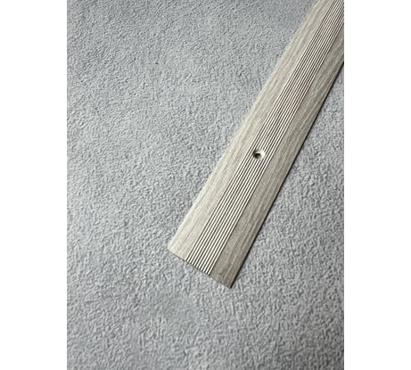 Порог ПЛАСТАЛ а5 кд 180, ясень беленый, упаковка с держателем 8500