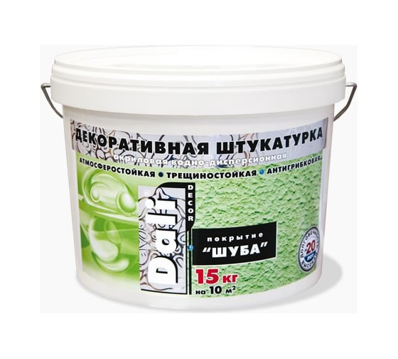 ШТУКАТУРКА ДЕКОР DALI-DECOR ШУБА L-W 15 КГ 29473