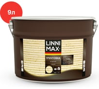 Лессирующий антисептик LINNIMAX грунтовка по дереву 9 л 948105093