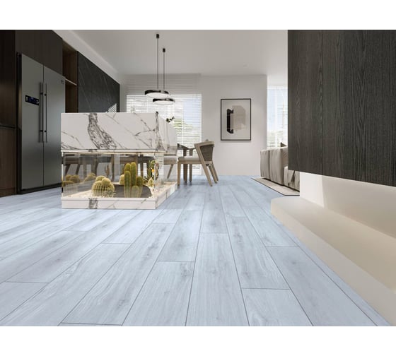 Ламинат EVOFLOOR Spc home oak grey/дуб серый 1220x183x4 мм, 2,232 м2 L-20347