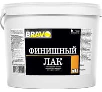 Глянцевый лак BRAVO DECOR на акриловой основе, для внутренних и наружных работ, декоративного эффекта и защиты от загрязнений, 9л 19713