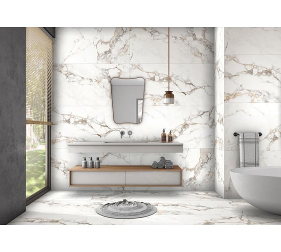 Керамогранит ETERNAL ANTIQUE CARRARA 2 шт в упаковке ETMAR1201MT60120 1
