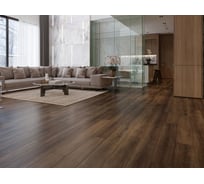Ламинат EVOFLOOR Spc home oak сhocolate/дуб шоколадный 1220x183x4 мм, 2,232 м2 L-20242