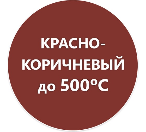 Термостойкая эмаль Elcon Max Therm красно-коричневая 500 градусов 0,8кг .