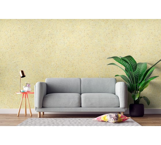 Жидкие обои Absolute  Желтый 1,115 гр Silkplaster А402